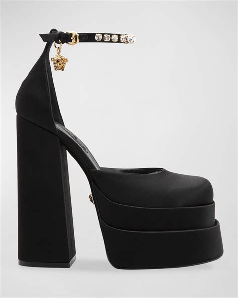 versace high heels medusa dupe|Versace platform medusa.